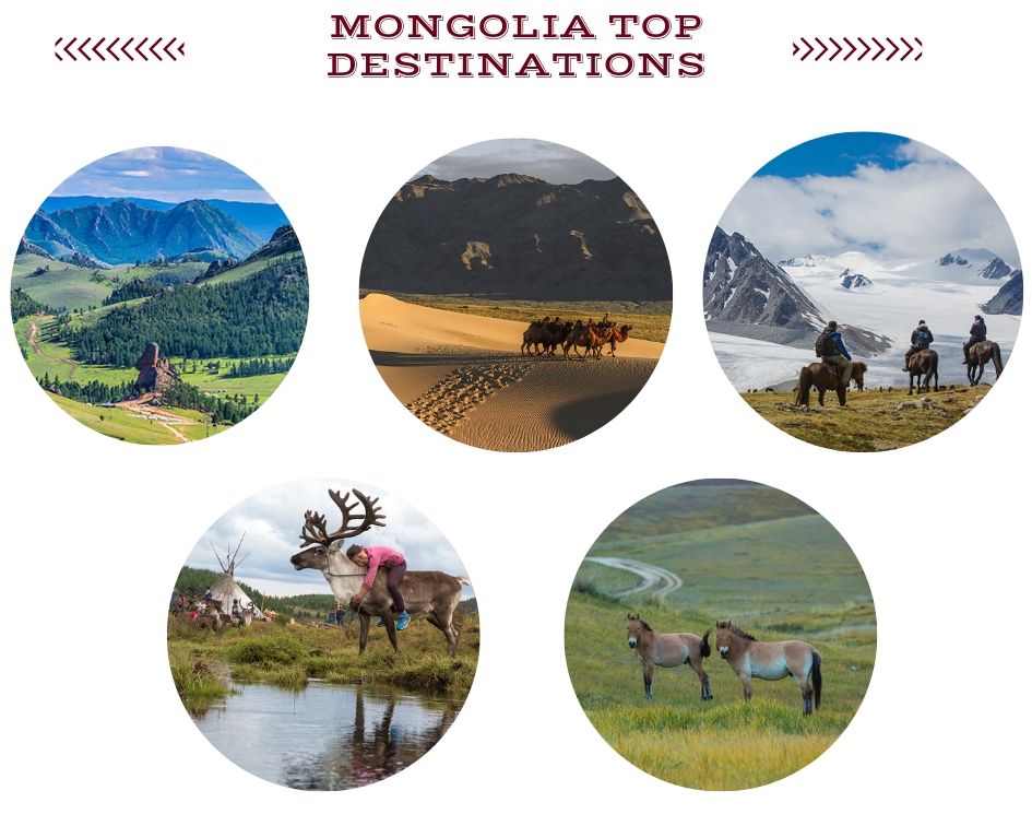 mongolia top destinations 